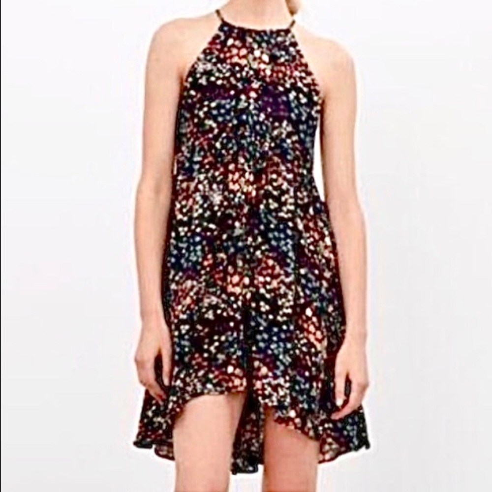 Urban Outfitters Floral Kimchi Blue Summer Dress